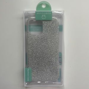 3/$20 Silver glitter iPhone 12 case